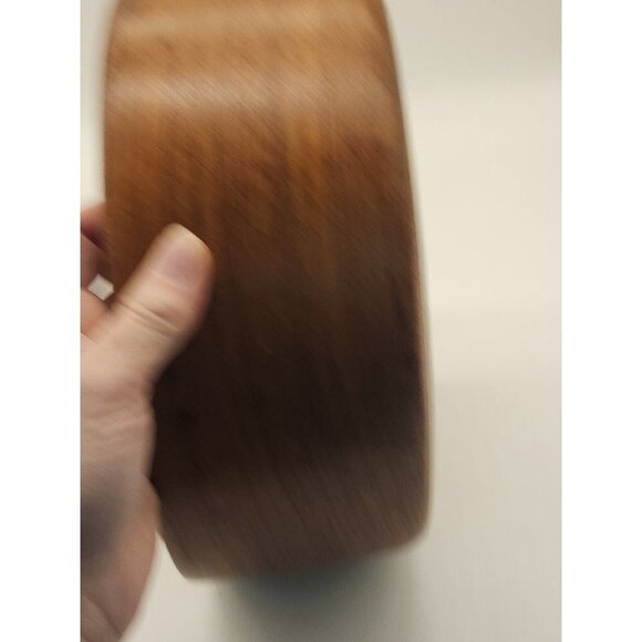 Benjamin & Medwin Inc Wood Salad Replacement Bowl Large Brown Thailand 10x4 - Picture 6 of 6